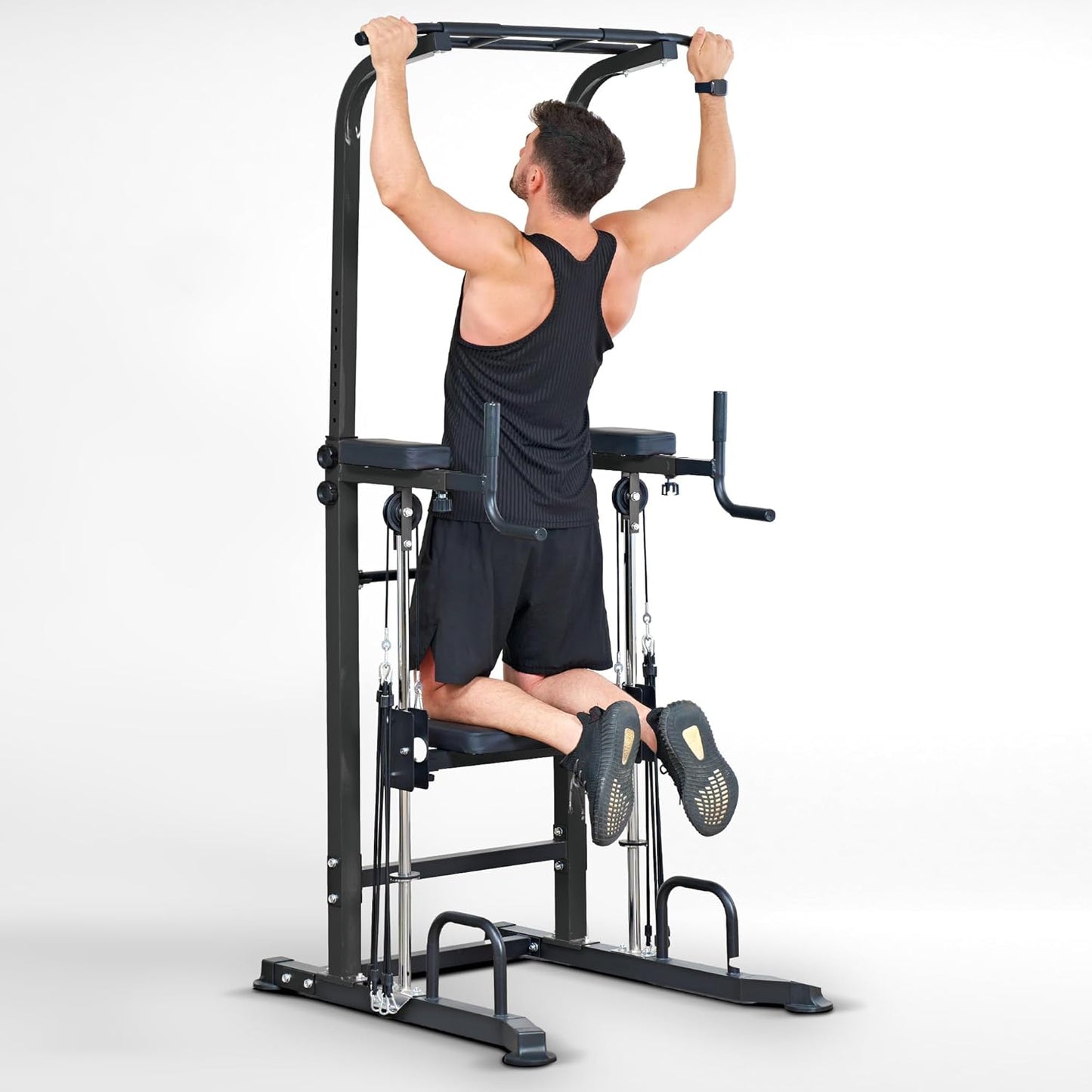 💪 IronRig™ Core Station – Elite Home Gym Power Tower for Full-Body Domination 🏋️‍♂️🔥