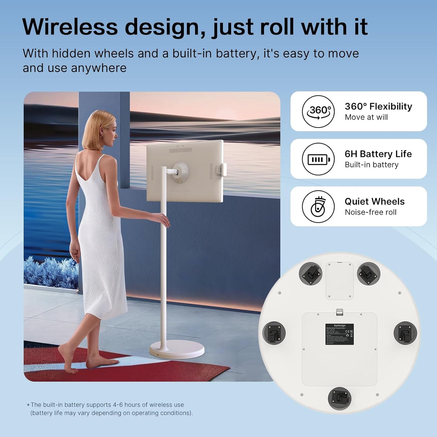 Portable 360° TV