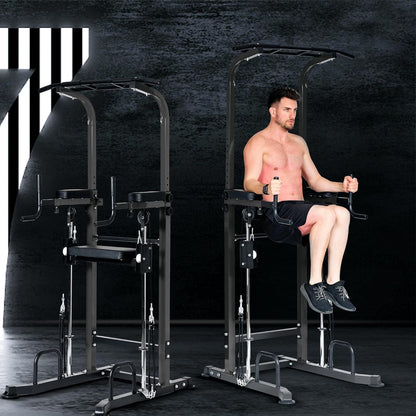 💪 IronRig™ Core Station – Elite Home Gym Power Tower for Full-Body Domination 🏋️‍♂️🔥
