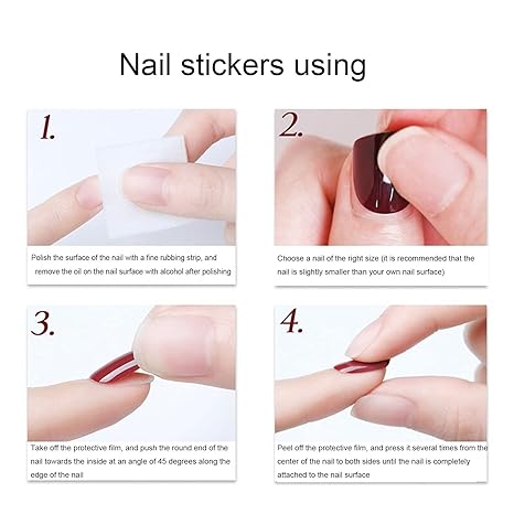 Fake Nails Detachable Tips Manicure